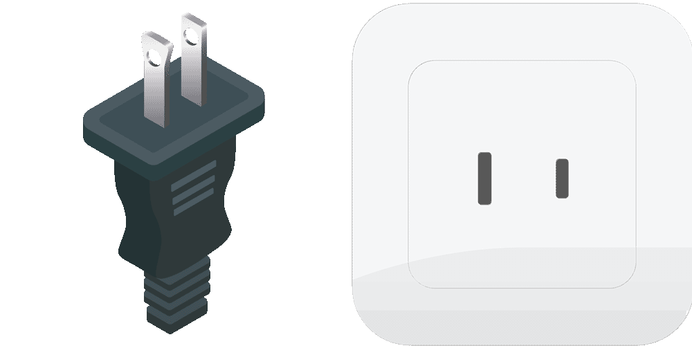 Type A plug and outlet