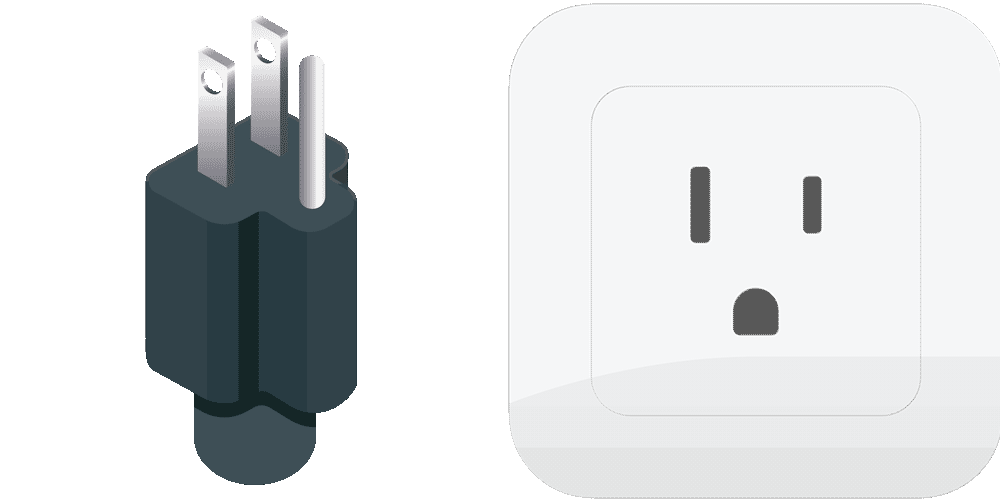 Type B plug and outlet